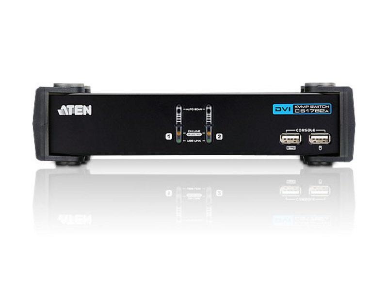 CS1762A 2-Port USB DVI KVMP Switch by Aten