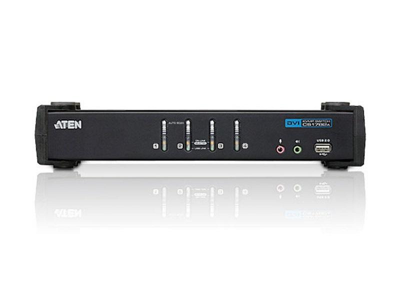 CS1764A 4-Port USB DVI KVMP Switch by Aten