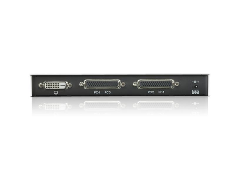 CS74D 4-Port USB DVI KVM Switcher by Aten