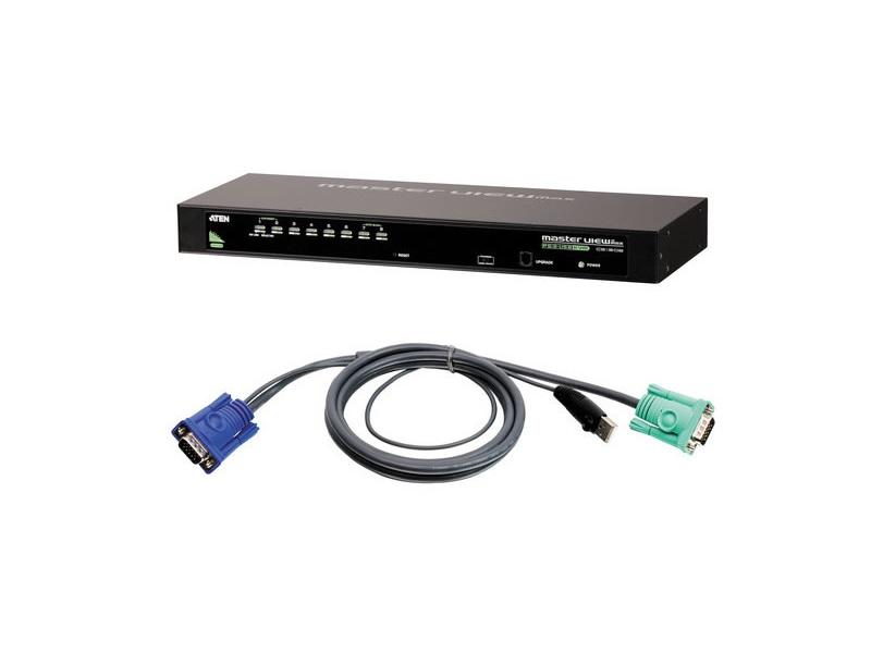 CS1308KIT CS1308 8-Port USB PS/2 KVM Switch with 8 USB Cables by Aten