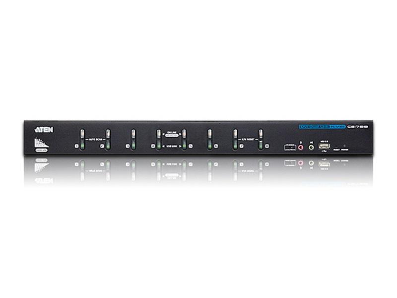CS1788 8-Port USB DVI Dual Link/Audio KVM Switch by Aten
