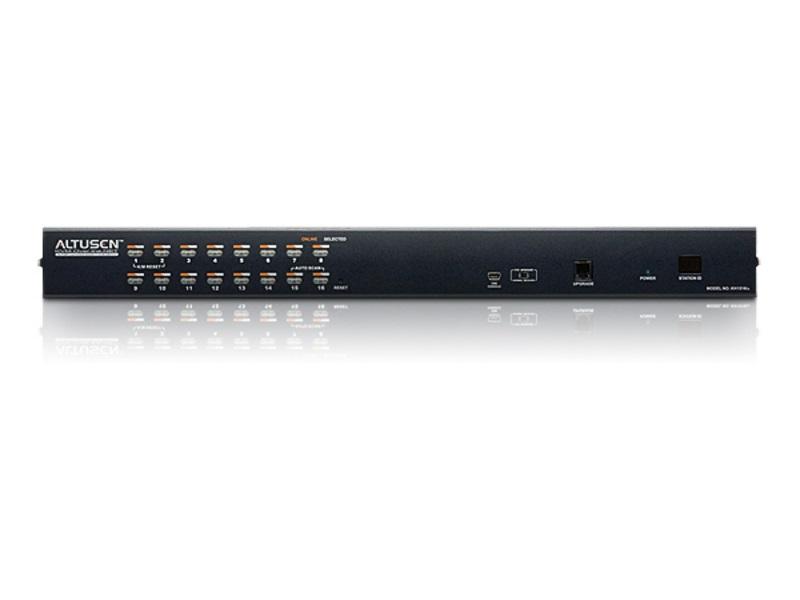 KH1516Ai 1-Local/Remote Share Access 16-Port Cat 5 KVM over IP Switch by Aten