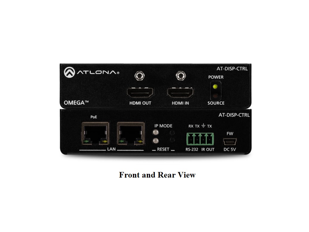 AT-DISP-CTRL Compact HDMI Display Controller by Atlona