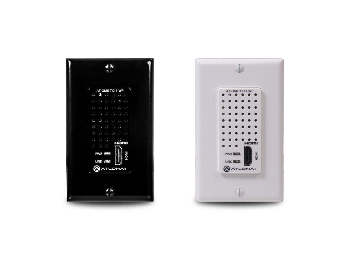 Atlona AT-OME-TX11-WP HDBaseT Wallplate Transmitter / 4K60 330 ft