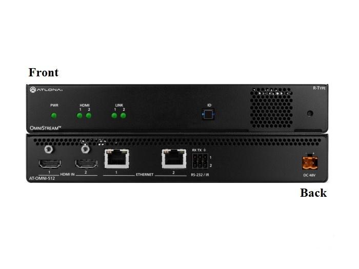 AT-OMNI-512 OmniStream R-Type Dual-Channel Networked AV Encoder by Atlona