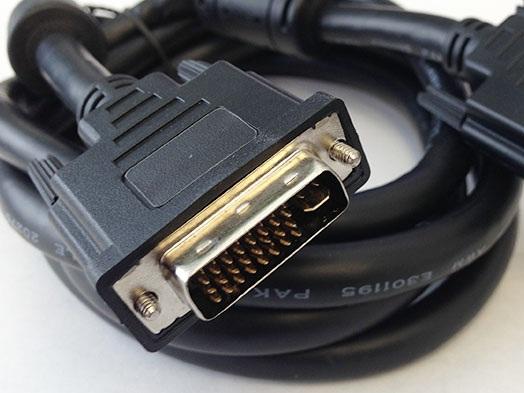 AT14016-2 6ft Dual Link DVI-I Cable (24 5 pin) DL Male to Male Cable by Atlona