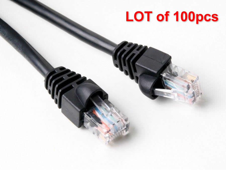 AT31015L-15_L100 50ft High-quality Snagless Cat5e Patch Cable (350MHz) LOT of 100pcs by Atlona