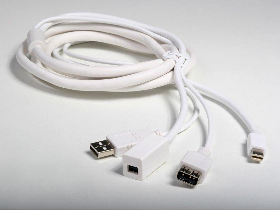 AT13033-2 6 FT MINI DISPLAYPORT plus USB MALE/FEMALE EXTENSION CABLE by Atlona