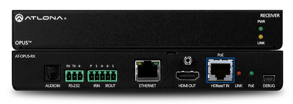 AT-OPUS-RX 4K HDR HDBaseT Extender (Receiver) for Opus Matrix Switchers by Atlona