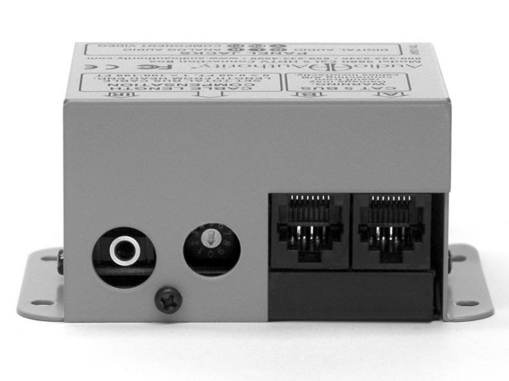9880T-b 1x1 Dual Cat5 Component AV Extender (Transmitter) by Audio Authority