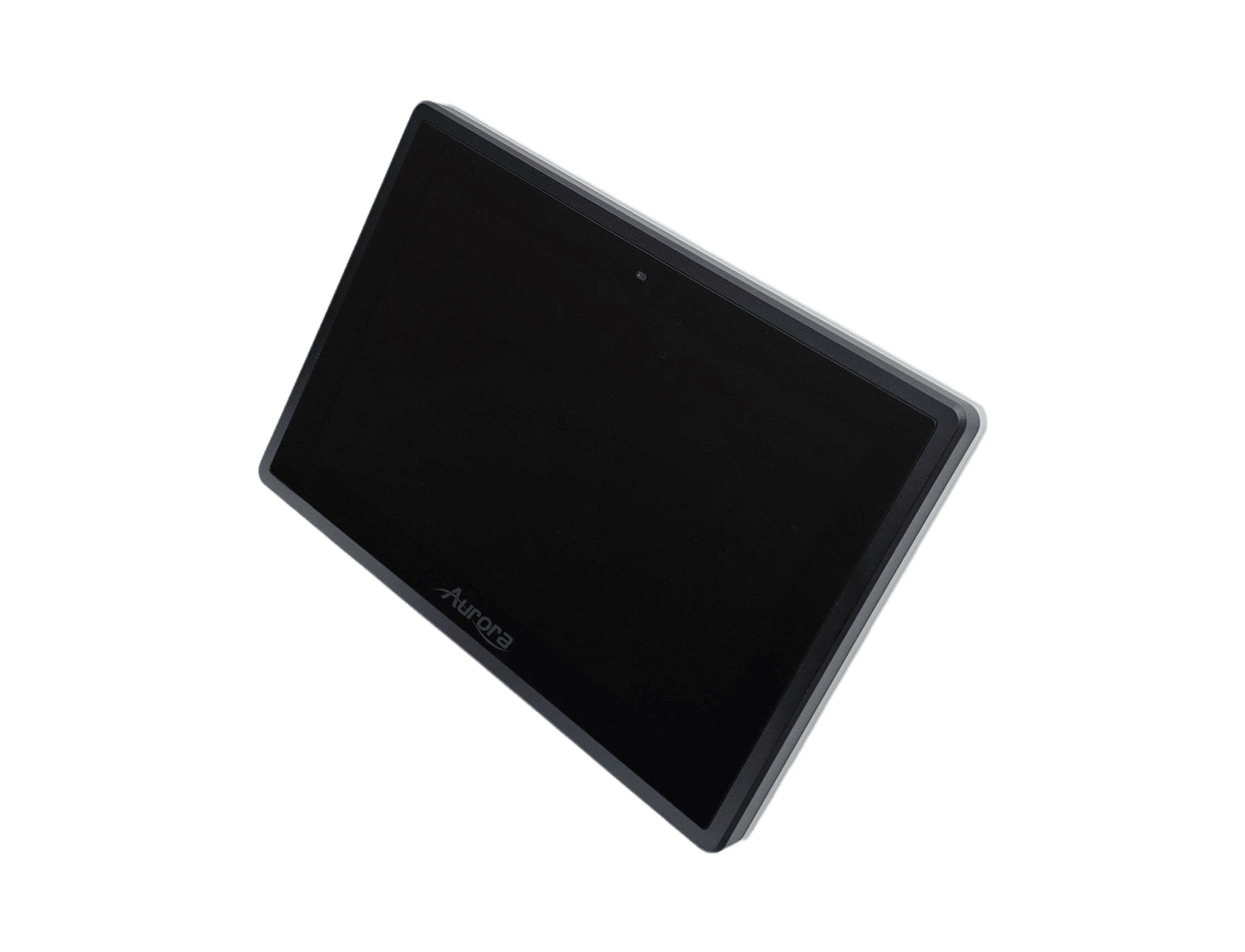 RXT-8WM-G3-B 8" in-wall ReAX touch panel control system with serial, relay, I/O, IR, and Ethernet control ports by Aurora Multimedia