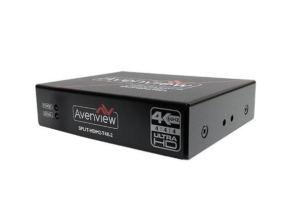 SPLIT-HDM2-T4K-2 1x2 HDMI True 4-60Hz Splitter with AUTO EDID/Management by Avenview
