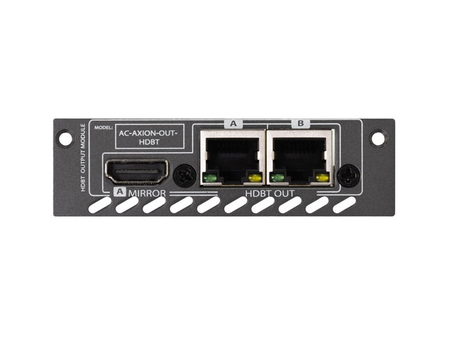 AC-AXION-OUT-HDBT-L Dual HDBaseT Output Module by AVPro Edge
