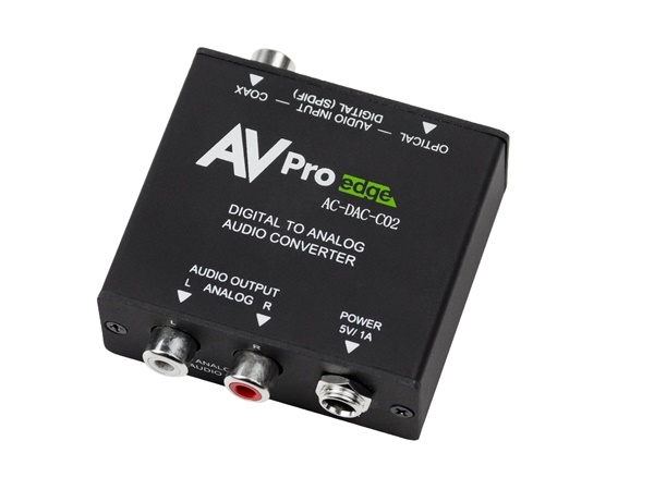 AC-DAC-CO2 Digital to Analog Converter by AVPro Edge
