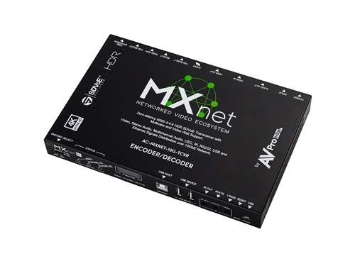 AC-MXNET-10G-TCVR MXNET 10G Transceiver Encoder/Decoder Unit by AVPro Edge