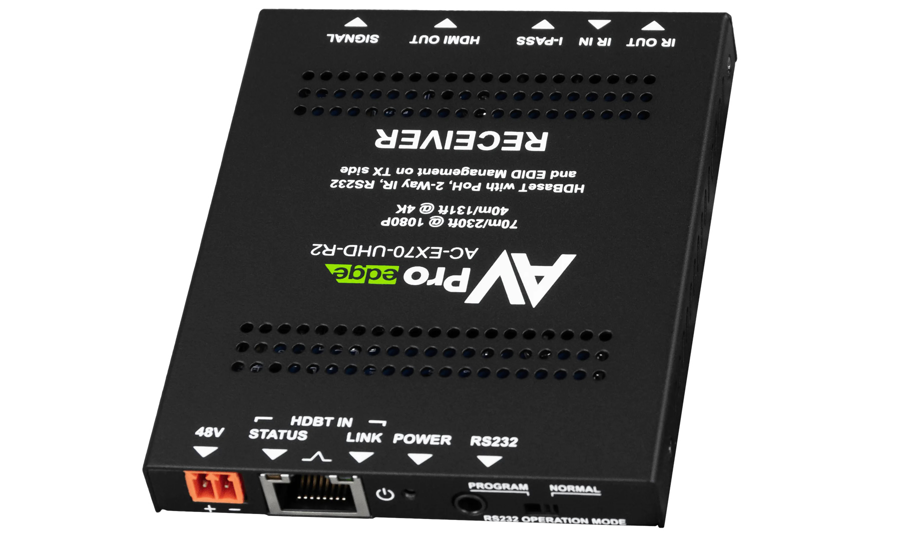 AX-EX70-UHD-R 40Gbps 8K Fiber Optic Extender Kit by AVPro Edge