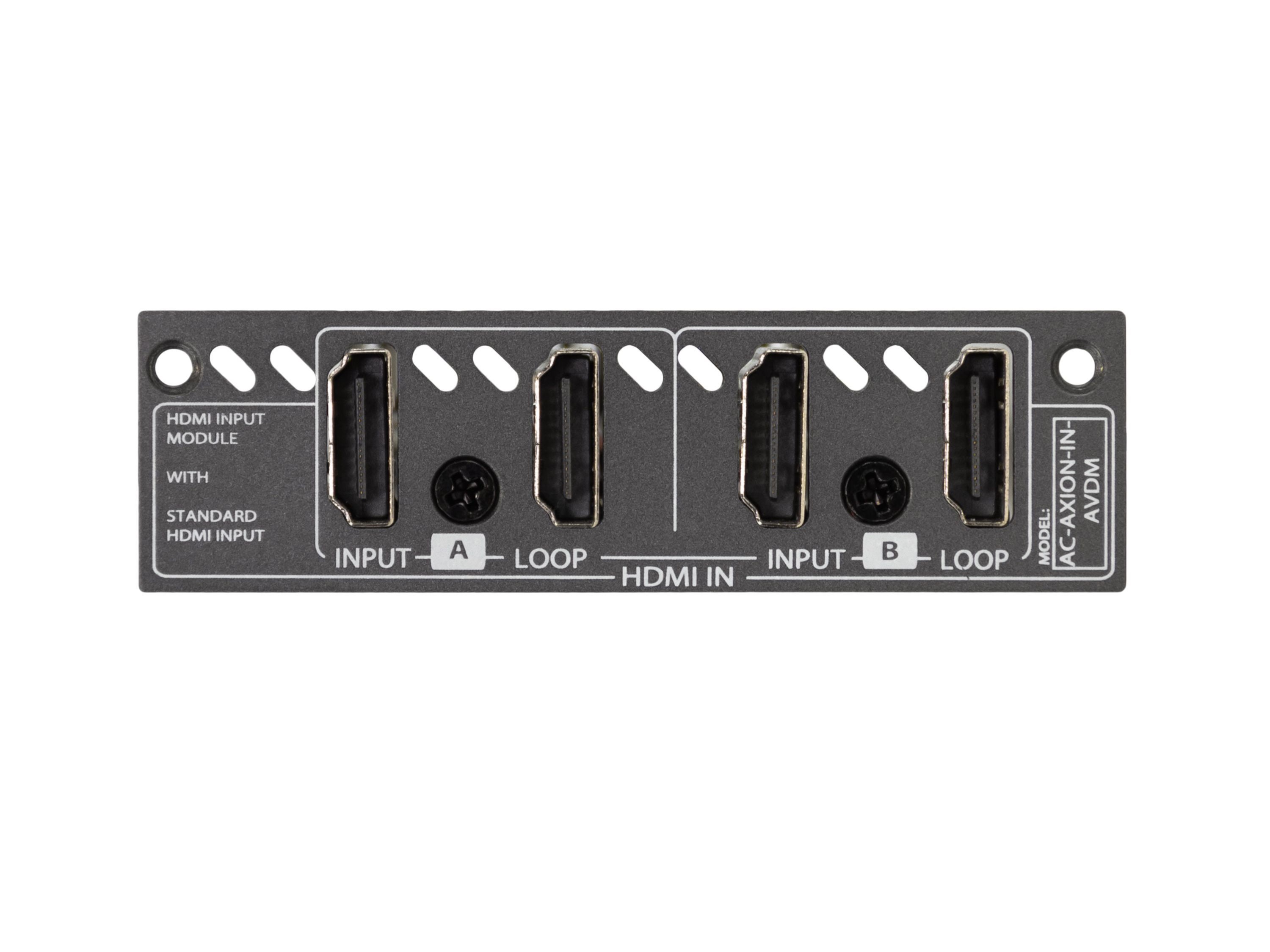 AC-AXION-IN-AVDM Dual 18Gbps HDMI Input Ports with Downmixing Card by AVPro Edge