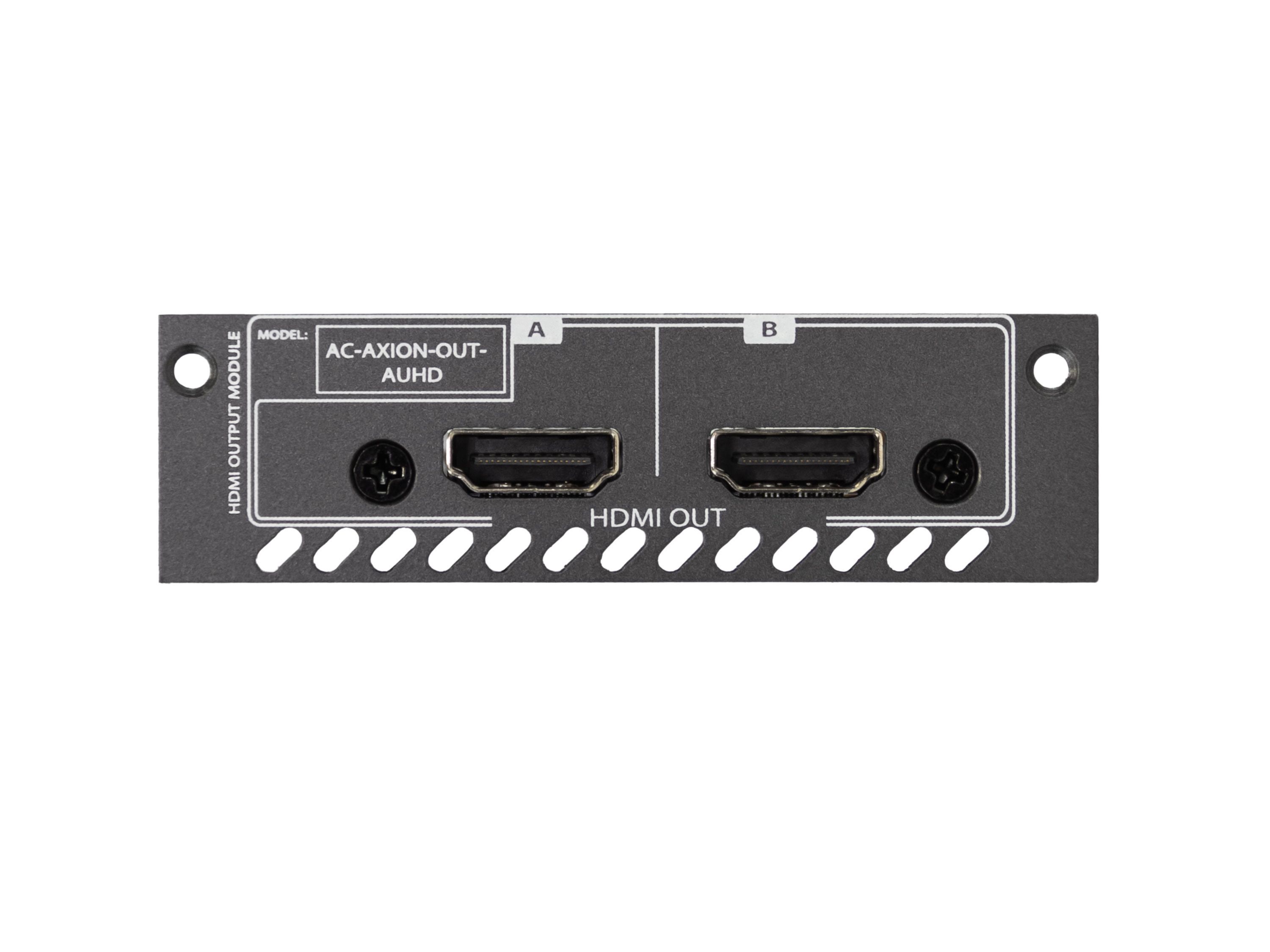AC-AXION-OUT-AUHD Dual 18Gbps HDMI Output Ports Card by AVPro Edge