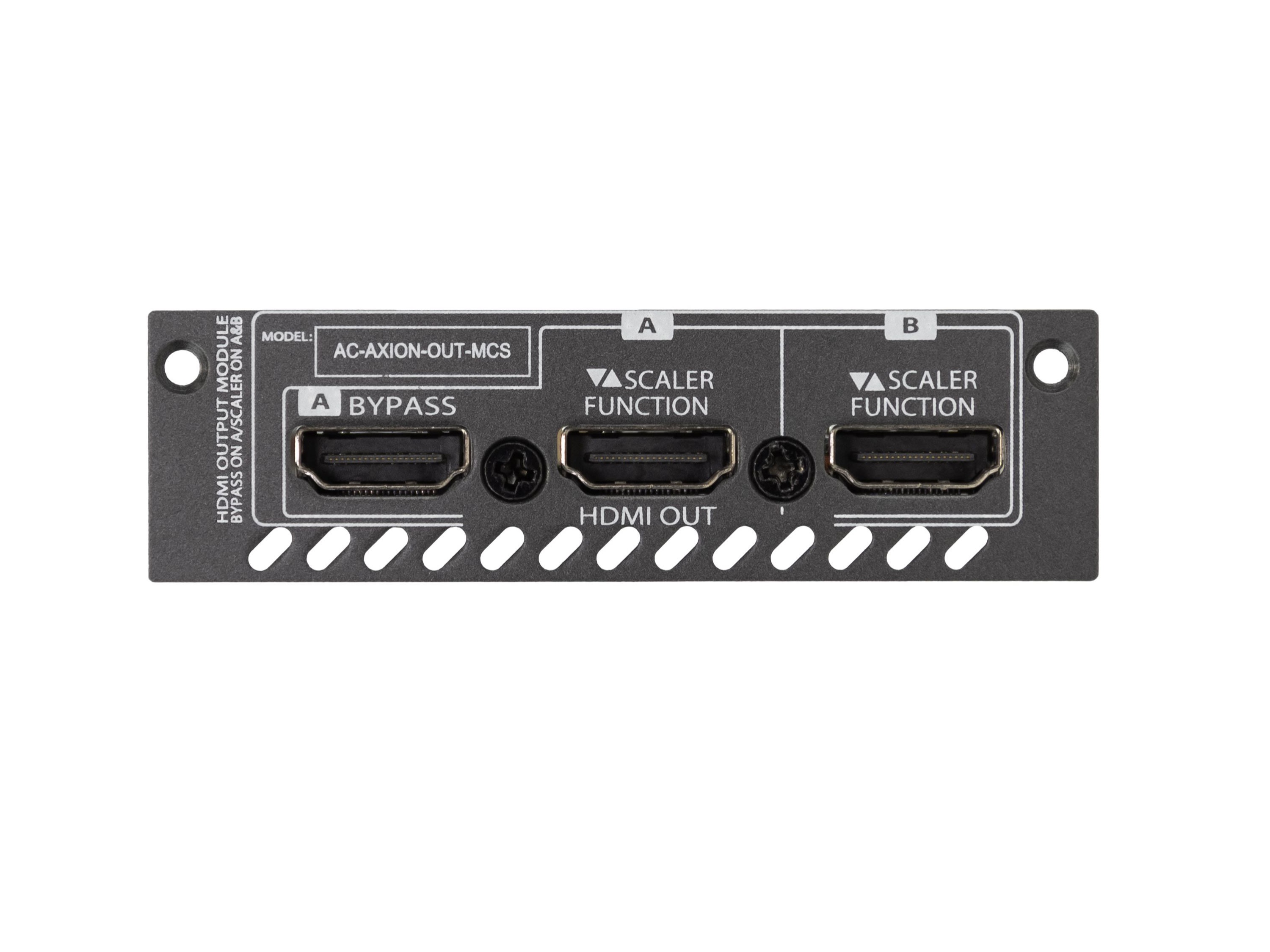 AC-AXION-OUT-MCS Dual 18Gbps HDMI Output Ports with MCS and Single Mirrored HDMI Port Card by AVPro Edge