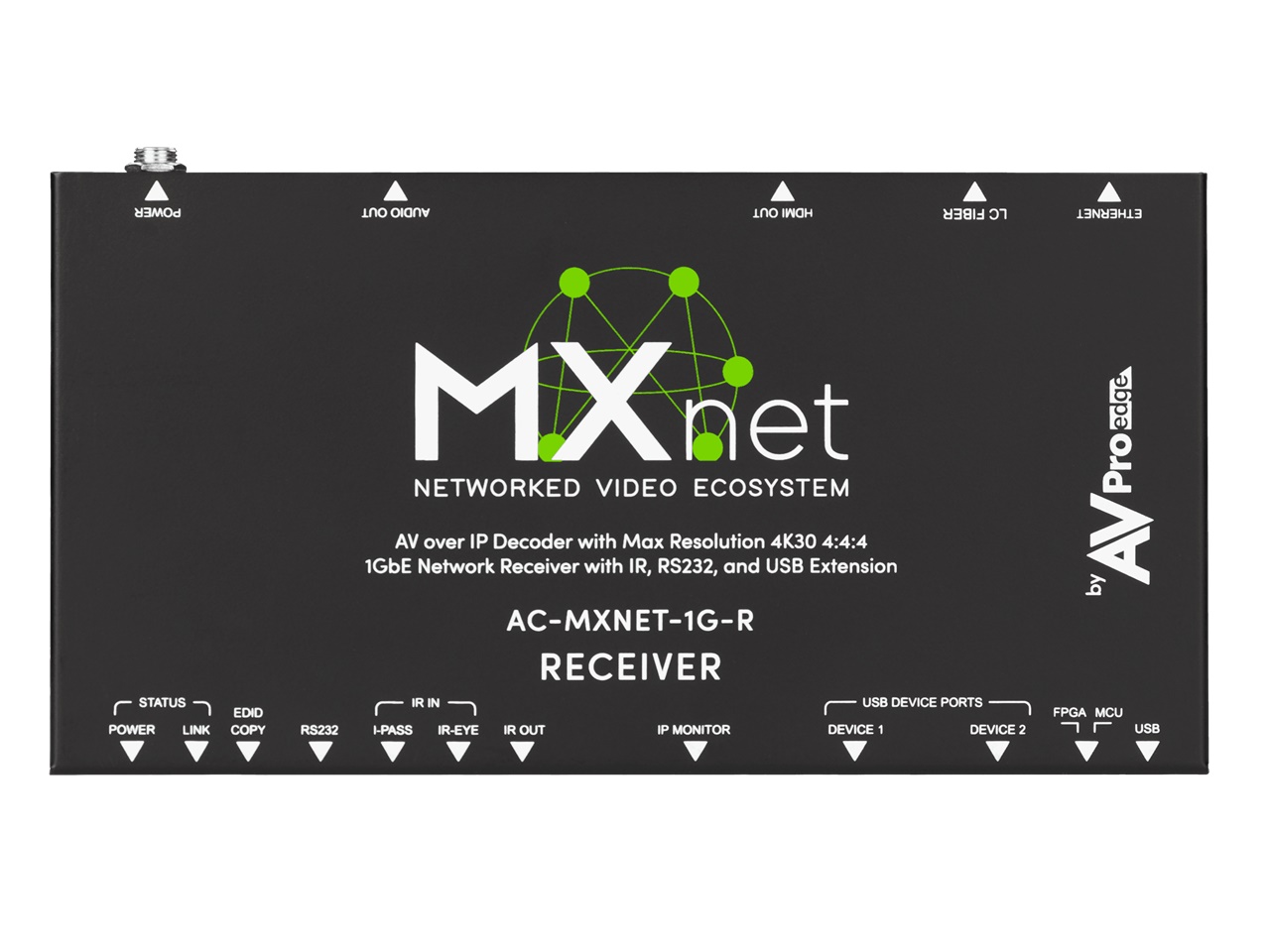 AC-MXNET-1G-D MXNet 1G Decoder/Receiving Device by AVPro Edge