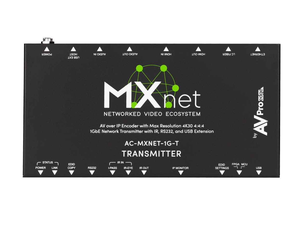AC-MXNET-1G-E MXNet 1G Encoder/Transmitter Device by AVPro Edge