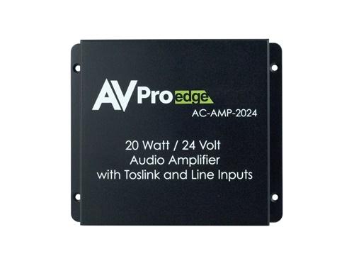 AC-AMP-2024 20W/24V Digital/Analog Stereo Audio Amplifier with Toslink and Line Inputs by AVPro Edge