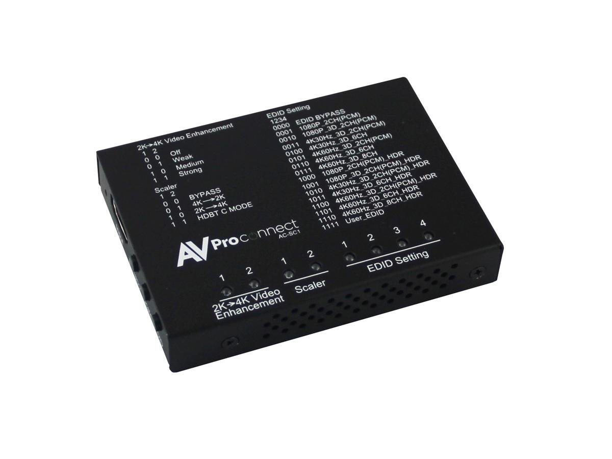 AC-SC1-AUHD 4K HDMI Up/Down Scaler by AVPro Edge