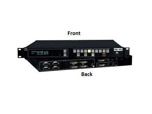 R9004694 PDS-902 3G 9x5 DVI/Analog/SDI high-quality screen switching for live events by Barco