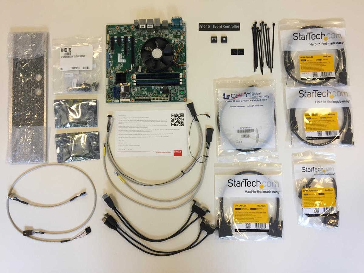 R9004796 EC-200 to EC-210 Upgrade kit by Barco