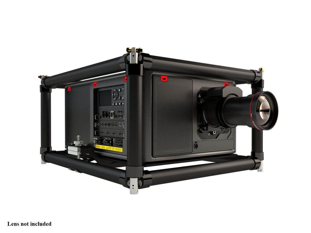 R9009071-FC UDM-4K15 15000 Lumen 4K UHD Digital Large Venue Projector with Frame and Flight Case by Barco