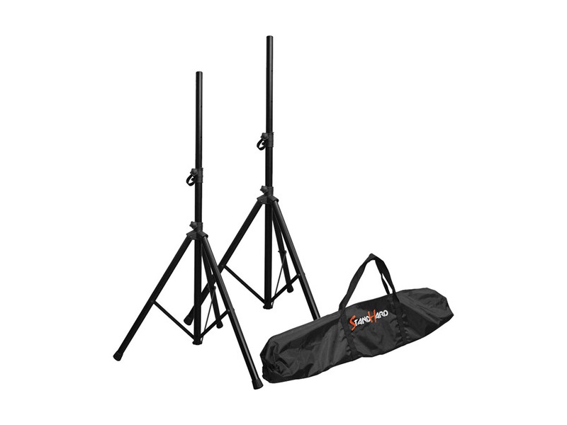 SH80N Stand Hard Series Speaker Stand Kit with Nylon Bag (Pair) by Bespeco