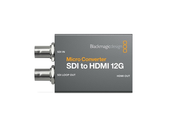 BMD-CONVCMIC/SH12G Micro Converter SDI to HDMI 12G by Blackmagic Design