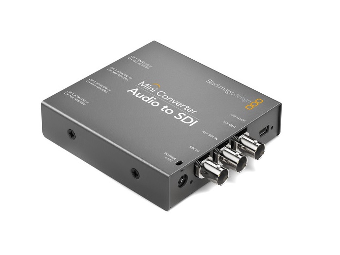 BMD-CONVMCAUDS2 Mini Converter - Audio to SDI 2 by Blackmagic Design