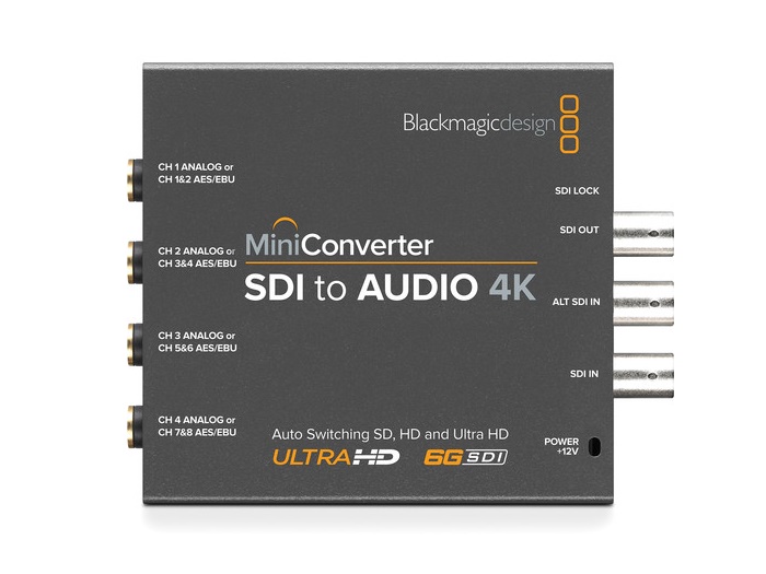 BMD-CONVMCSAUD4K Mini Converter - SDI to Audio 4K by Blackmagic Design