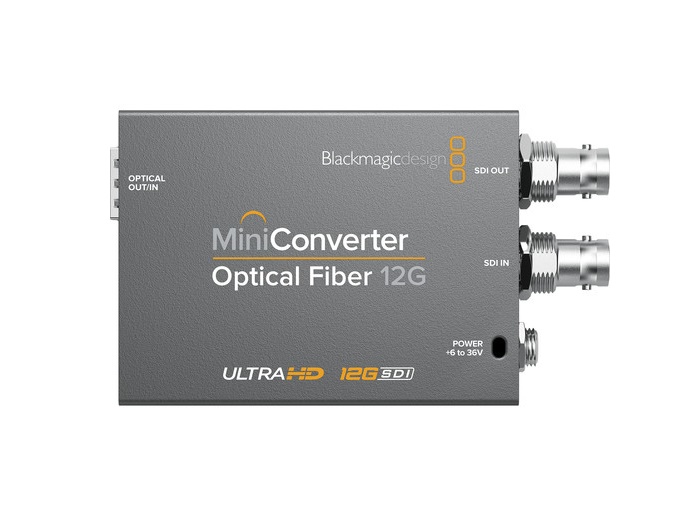 BMD-CONVMOF12G Mini Converter - Optical Fiber 12G by Blackmagic Design