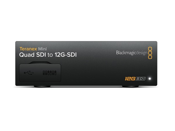 BMD-CONVNTRM/DA/QDSDI Teranex Mini - Quad SDI to 12G-SDI Converter by Blackmagic Design