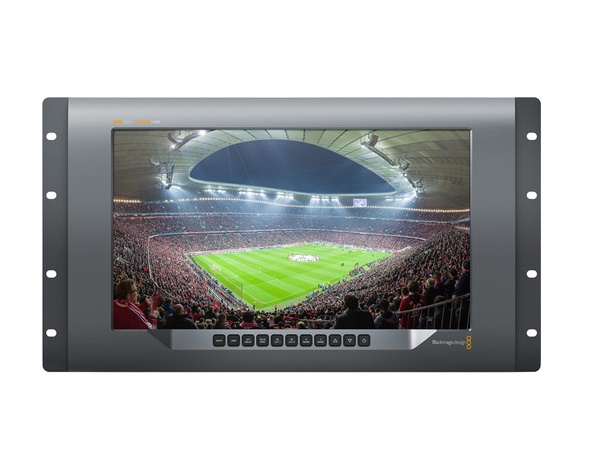 BMD-HDL-SMTV4K12G2 SmartView 4K 2 15.6 inch DCI 4K Broadcast Monitor (6 RU) by Blackmagic Design