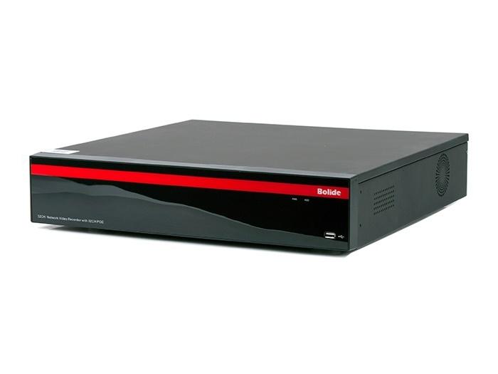 BN-NVR/32NXPOE 32-Ch 4K H.265 NVR with 32-Port Built-in PoE/HDMI/VGA/NO HDD by Bolide