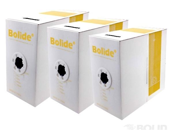 BP0033/Cat5e/CMR-White 1000ft CAT5e Professional CMR Grade Network Cable/White by Bolide