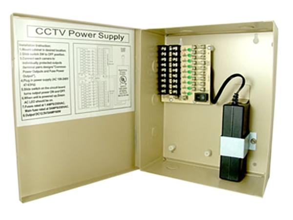 BP0050/9-5 12VDC 9 Output 5AMP Regulated Power Supply by Bolide