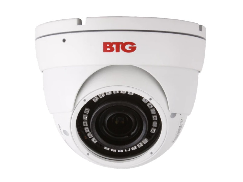 BTG-N1509IRODVA/W 5MP 2.8-12mm Varifocal Lens Dome Camera (White) by Bolide