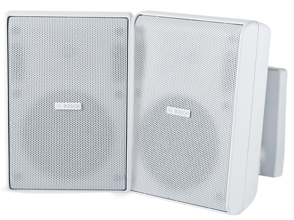 LB20-PC30-5L Quick Install Speaker 5 inch Cabinet 70/100V/White/IP54 (Pair) by Bosch