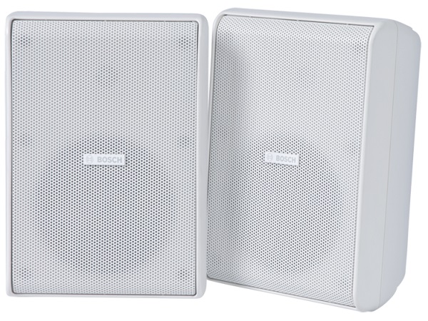 LB20-PC60EW-5L Extreme Conditions IP65 Install Speaker 5 inch Cabinet 70/100V/White (Pair) by Bosch