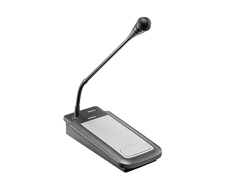 PLE-1CS All Call Station Plena Tabletop Paging Microphone by Bosch