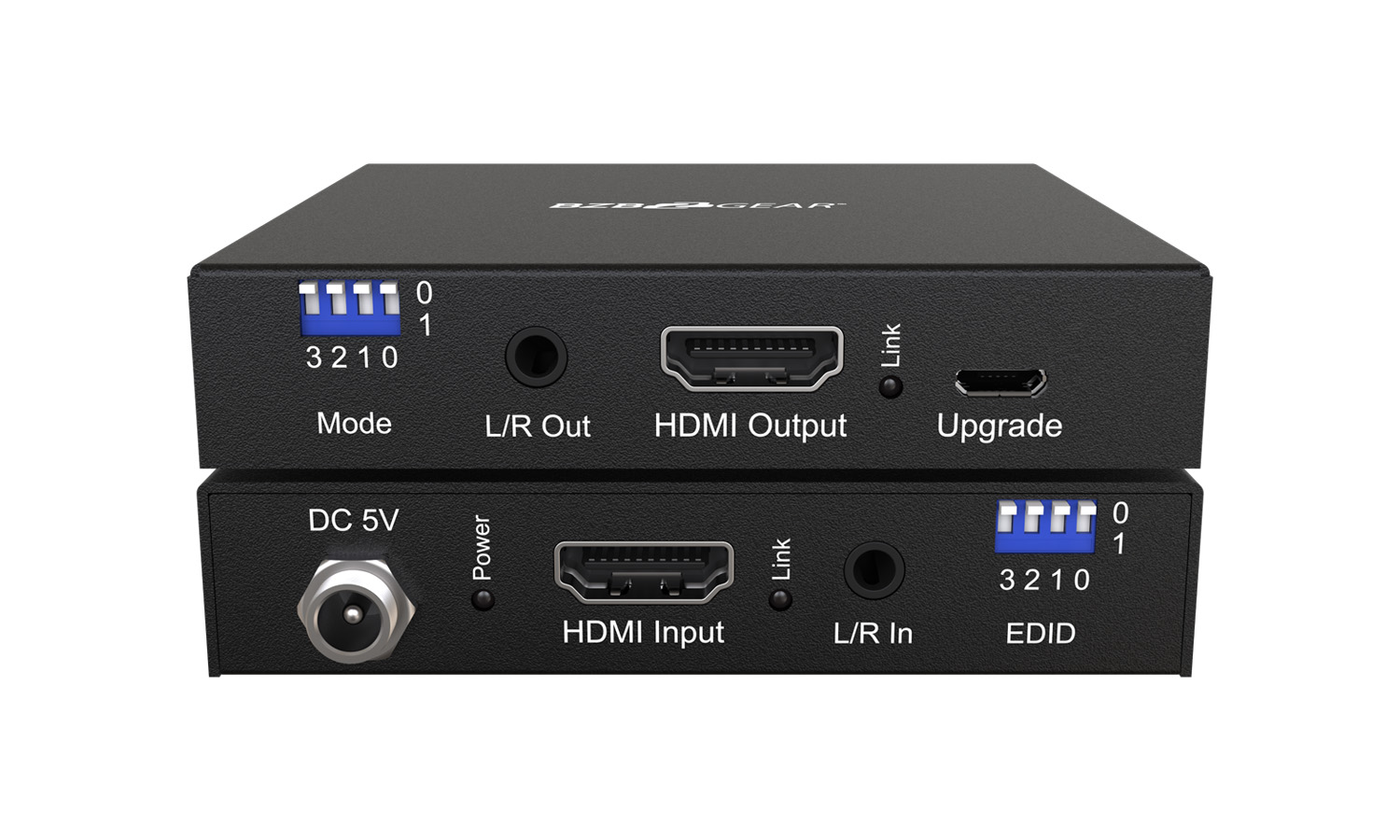 BG-AEE 4K 18Gbps UHD HDMI Signal Fixer and Audio Embedder/De-embedder by BZBGEAR