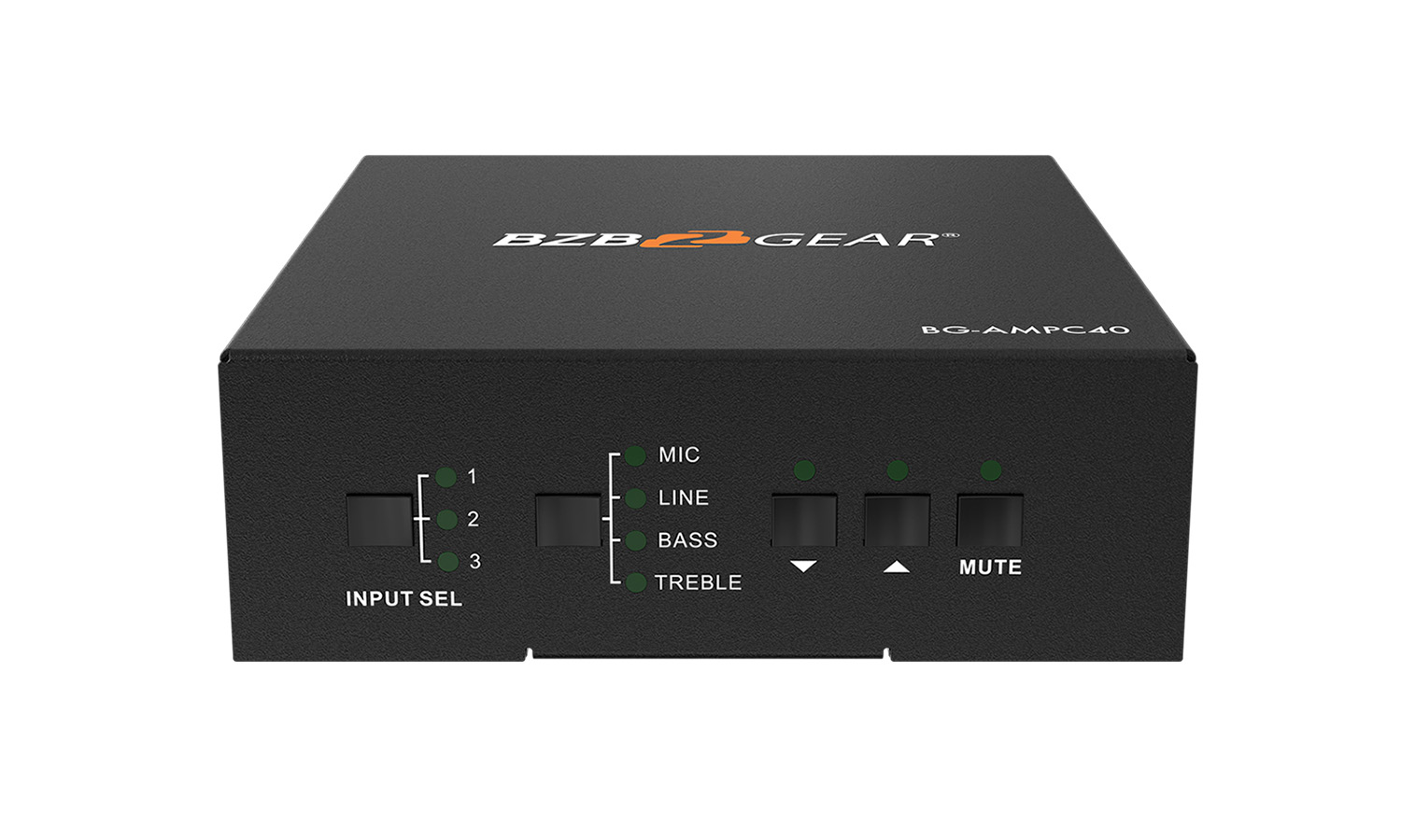 BG-AMPC40 2-Channel 40W 70/100V Stereo/Mono Audio Amplifier by BZBGEAR