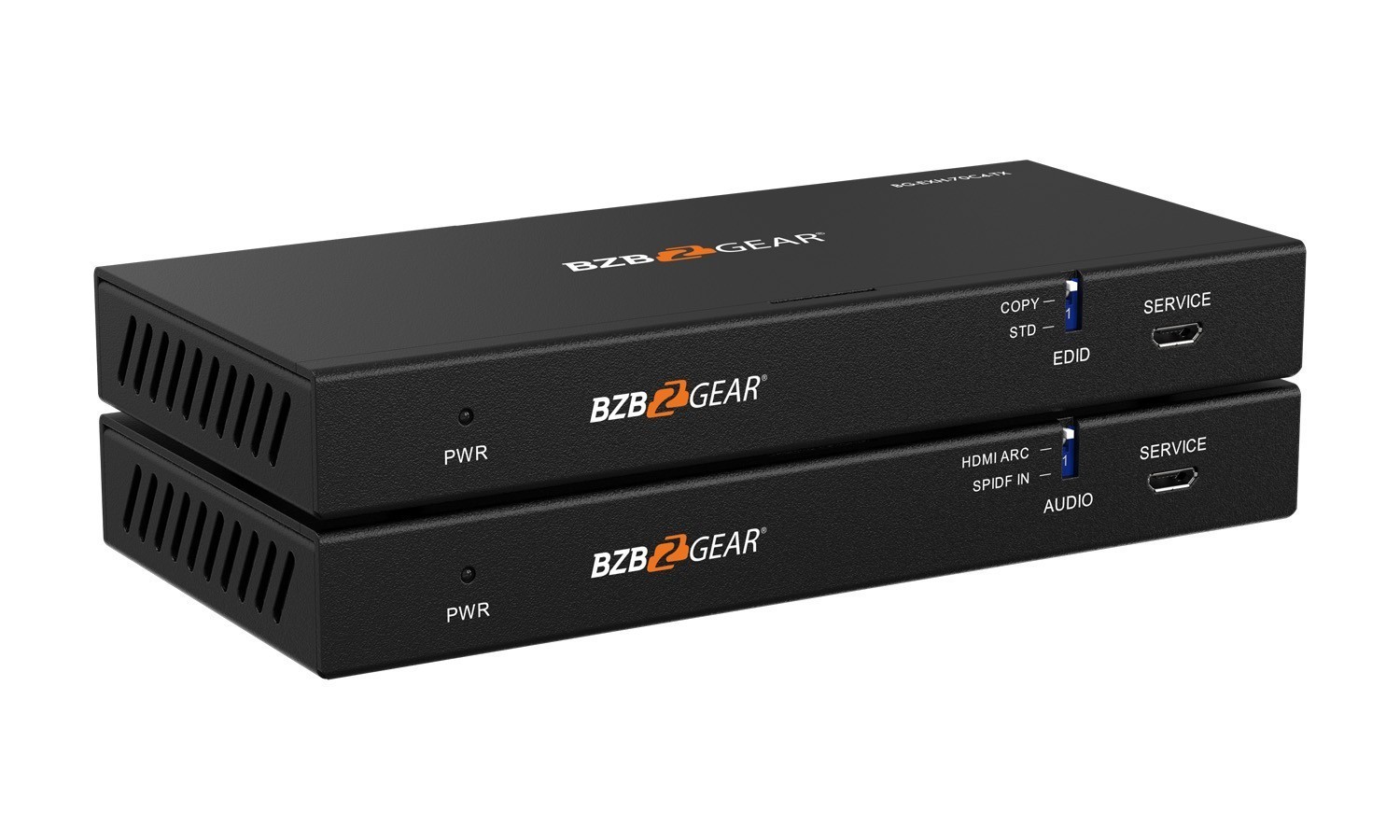 BG-EXH-70C4 4K UHD HDMI HDBaseT Extender with IR/ARC/PoC/RS-232 and Audio Embedding/De-embedding up to 230ft by BZBGEAR