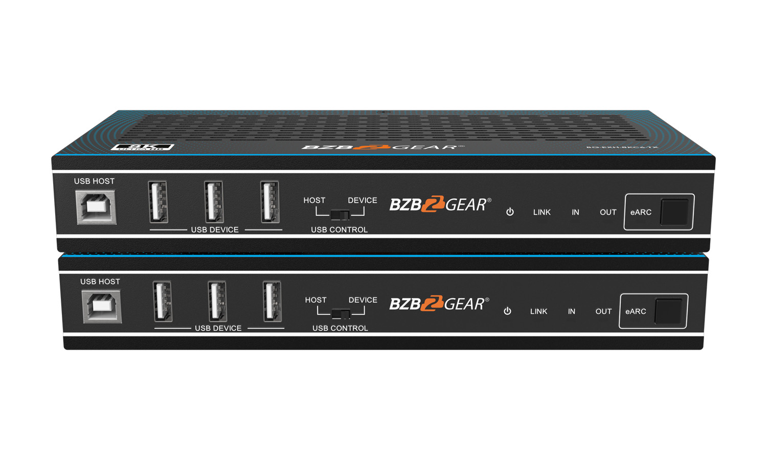 BG-EXH-8KC6 8K 60fps (4K@120) HDMI Extender with IR/eARC/ARC/PoC/RS-232/Ethernet/USB and Audio Embedding/De-embedding up to 330ft by BZBGEAR