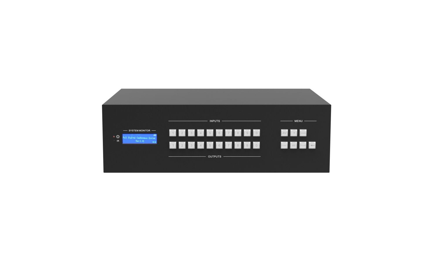 BG-MS-16X16-DVI Modular 16X16 Seamless DVI Matrix Switcher with TCP/IP RS232 Control by BZBGEAR