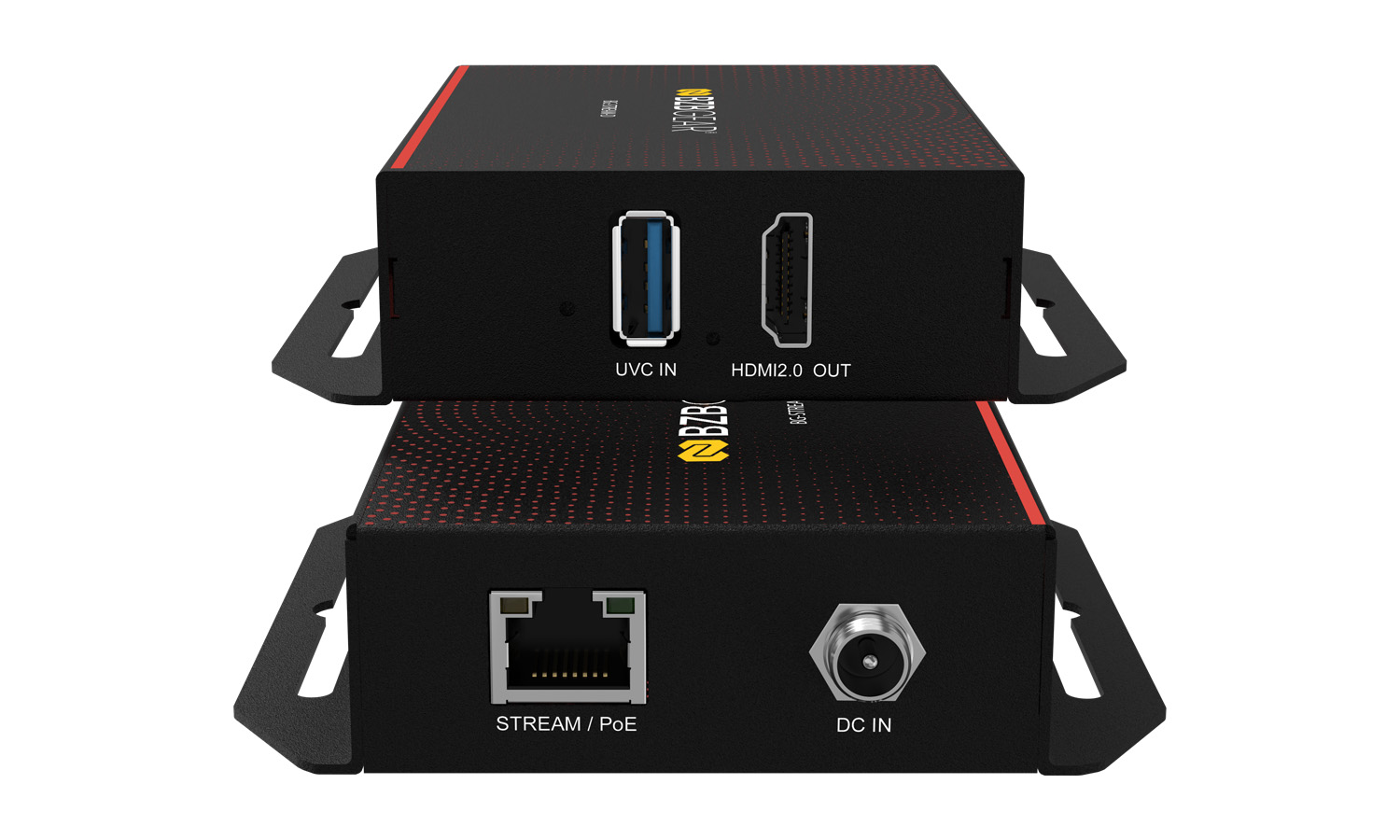 BG-STREAM-D IP/UVC to HDMI 2.0 POE Decoder Supports H.264/H.265/AVC (Dante AV-H Ready) by BZBGEAR